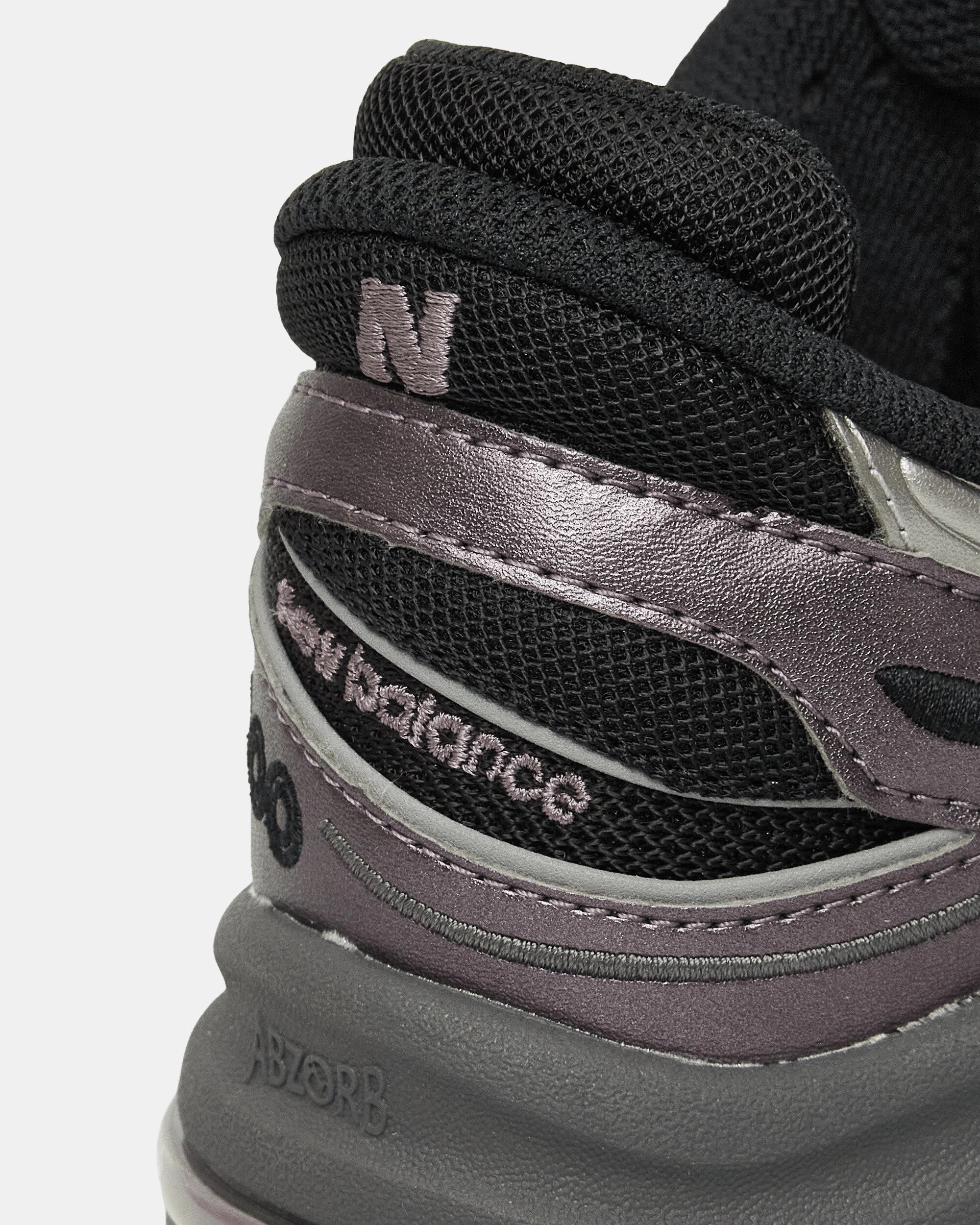 1000 Sneakers Dark Ice Wine / Silver Metallic