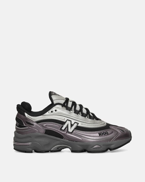 1000 Sneakers Dark Ice Wine / Silver Metallic