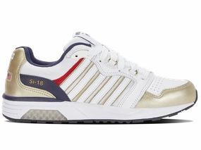98532-194-M | SI-18 RANNELL USA | WHT/GOLD/PEACOT