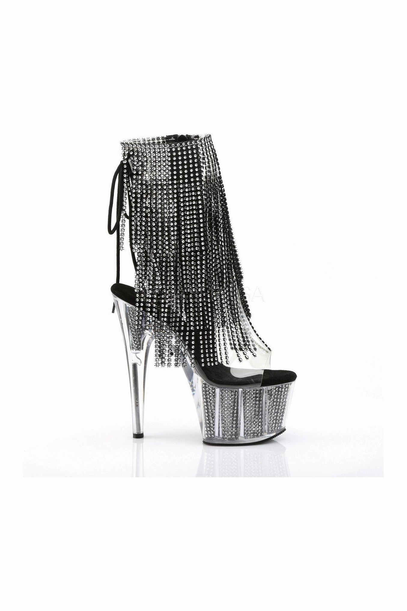 ADORE-1017SRS Platform Boot  | Black Vinyl