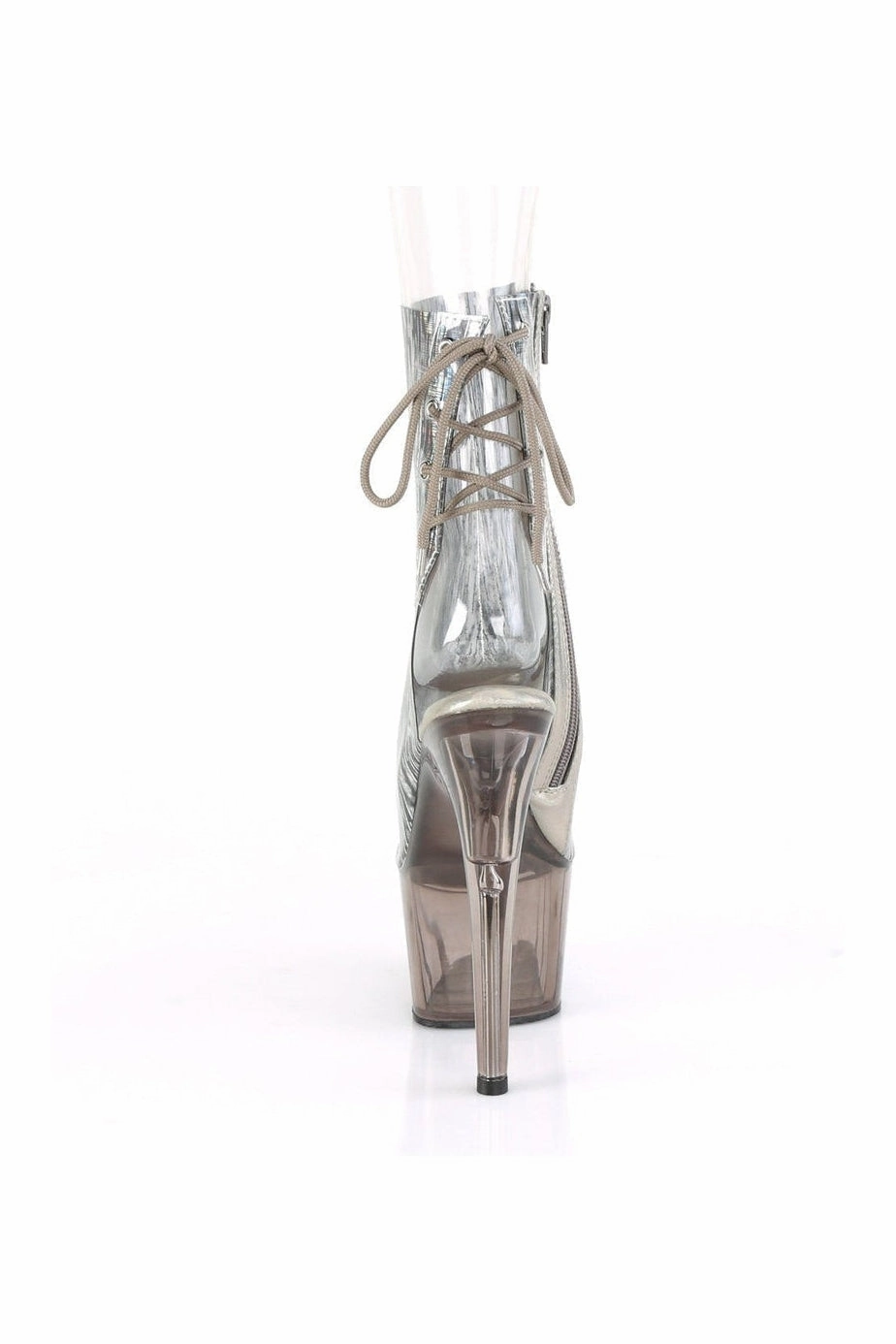 ADORE-1018HCT Exotic Boot | Clear Vinyl