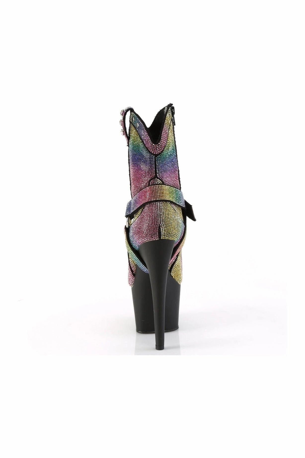 ADORE-1029RS Multi Faux Suede Ankle Boot