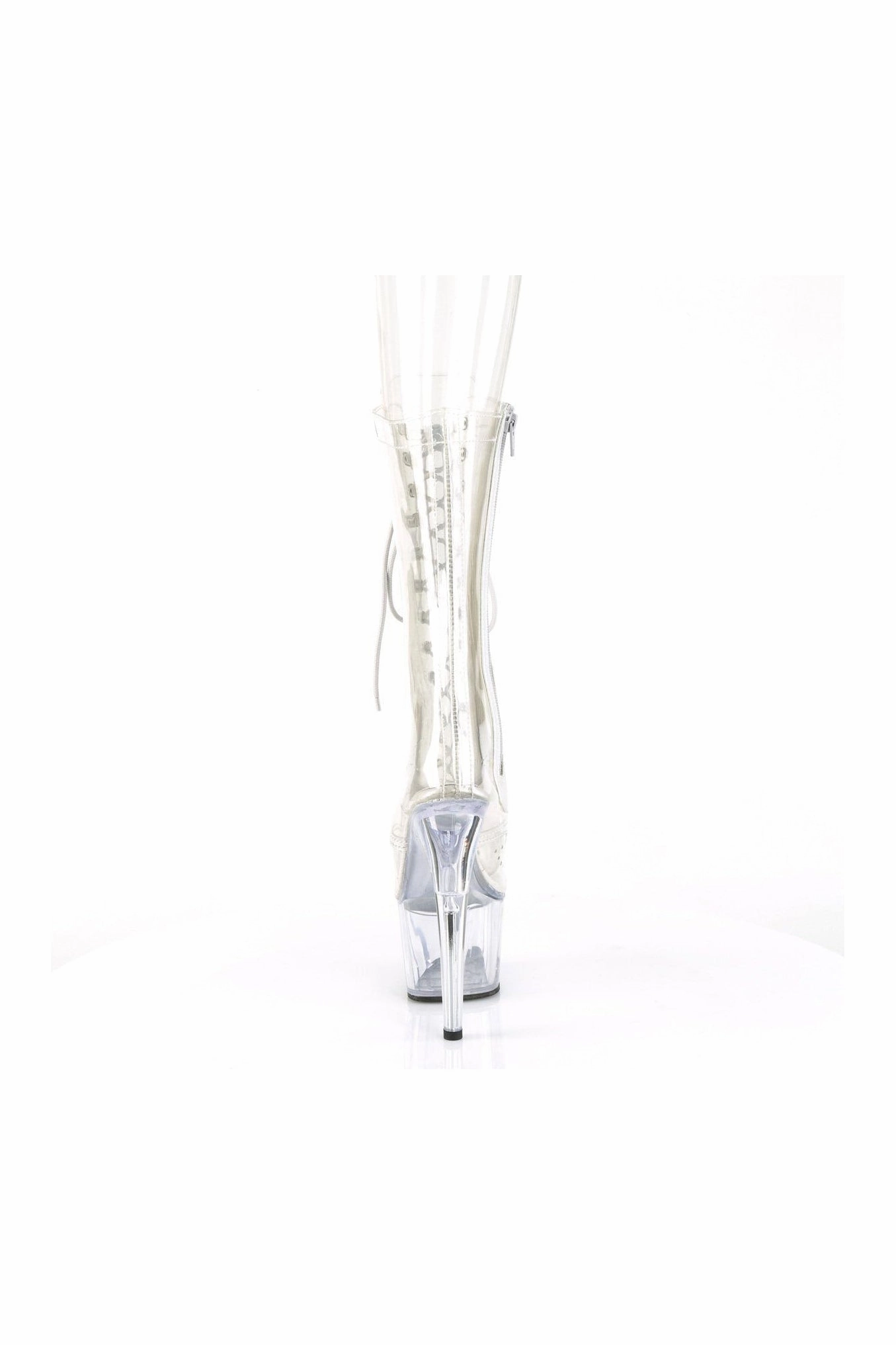 ADORE-1050C Ankle Boot | Clear Vinyl