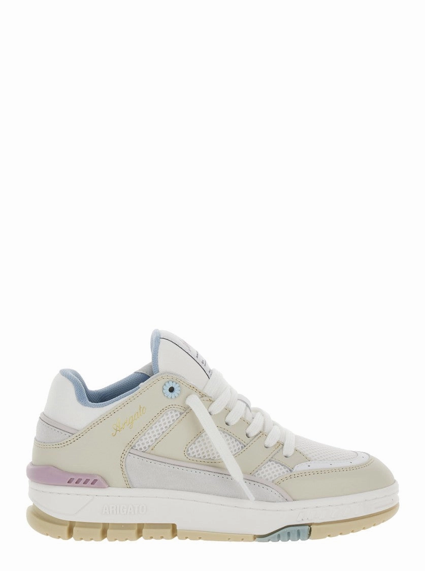 Area Lo' White And Multicolor Sneakers