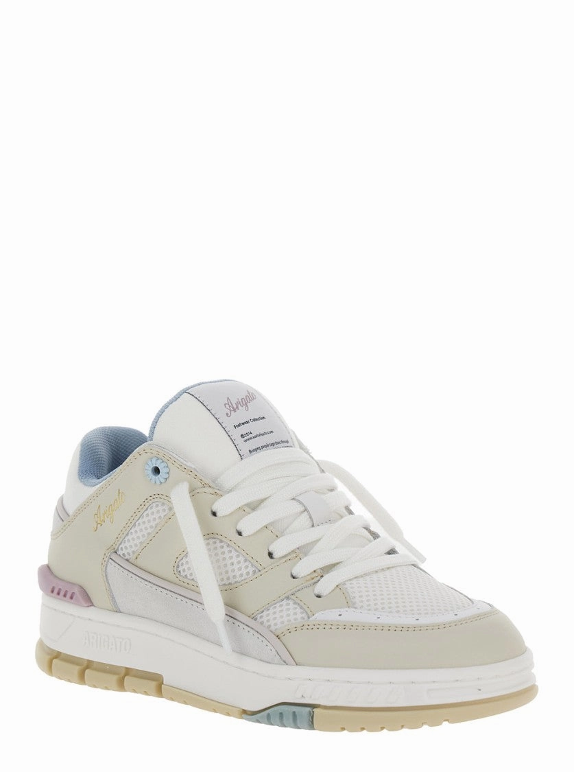 Area Lo' White And Multicolor Sneakers