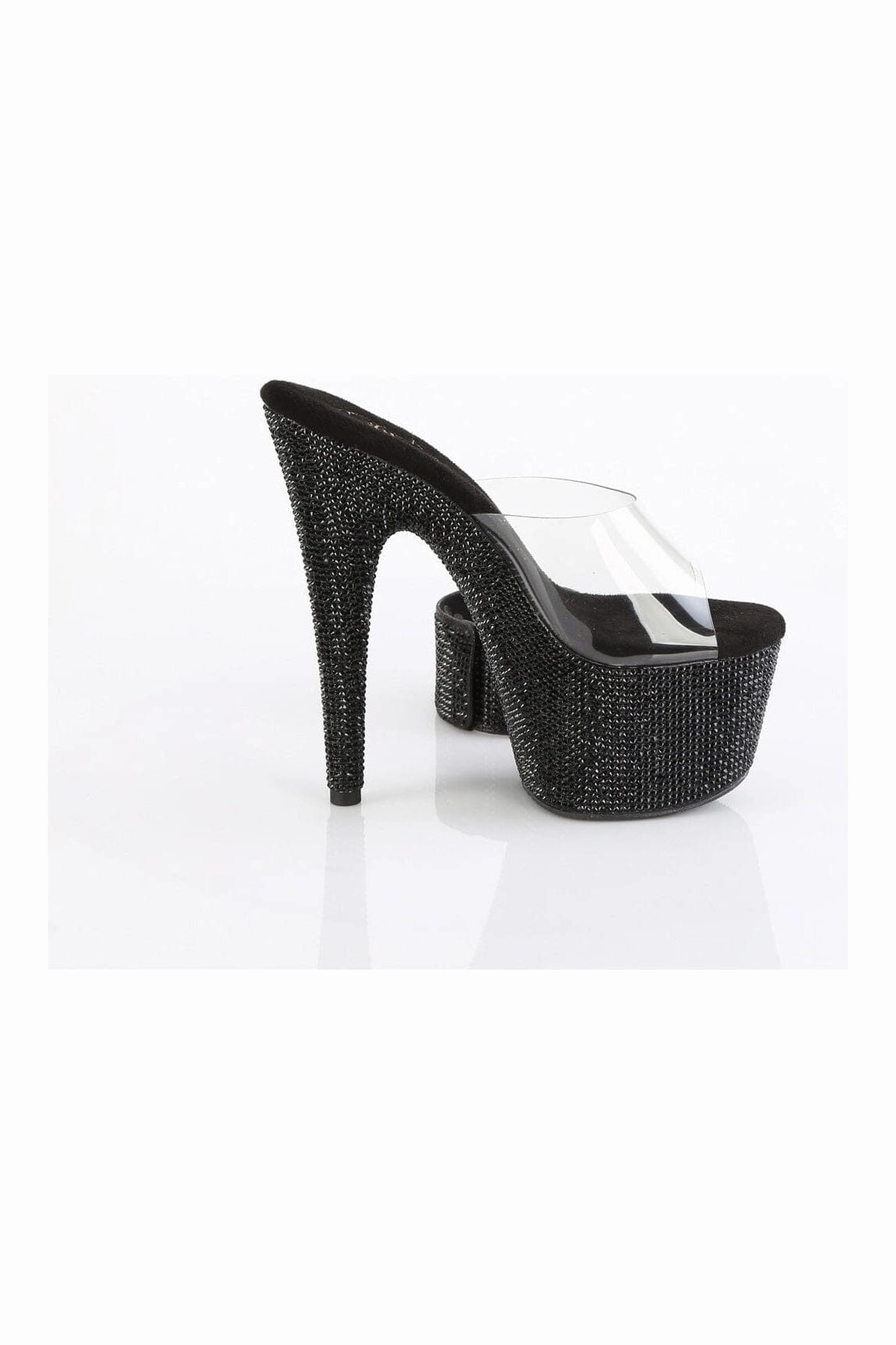 BEJEWELED-712RS Clear Vinyl Slide