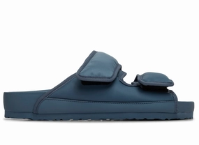 Birkenstock Arizona CosNy EXQ SYN in Faded Denim xld
