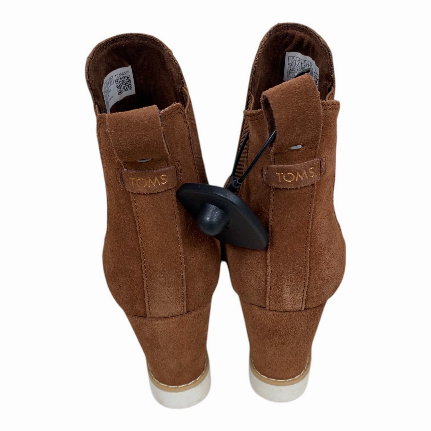 Boots Ankle Heels By Toms In Brown, Size: 10