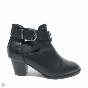 Boots Ankle Heels By Vionic In Black, Size: 10