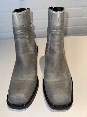 Boots Mid-calf Heels By Rag And Bone In Grey, Size: 7.5