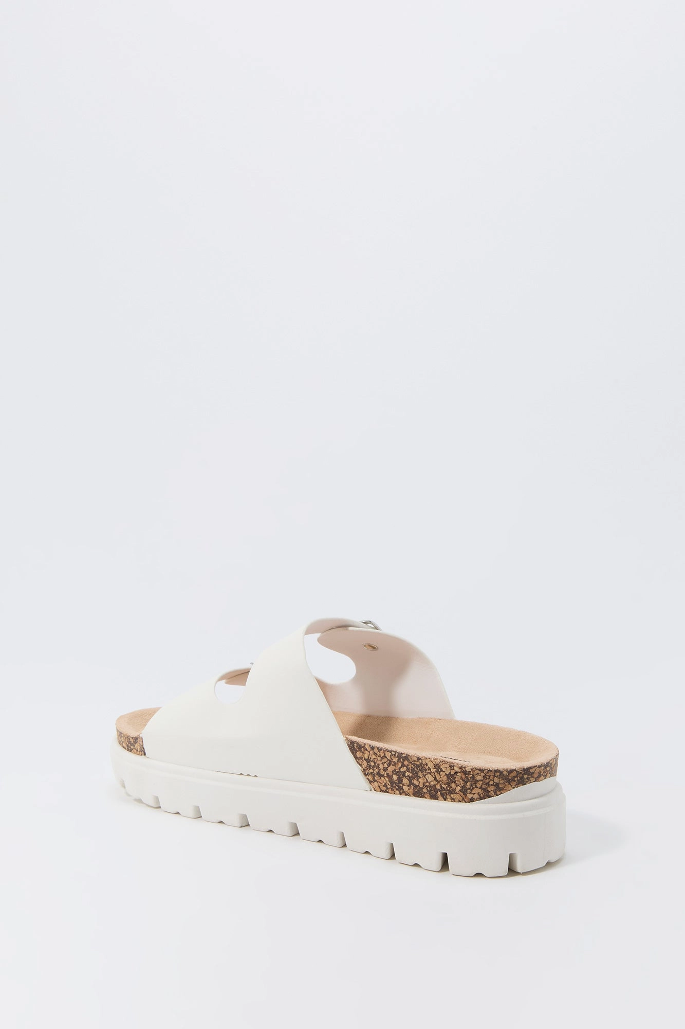 Buckled Platform Cork Sandal