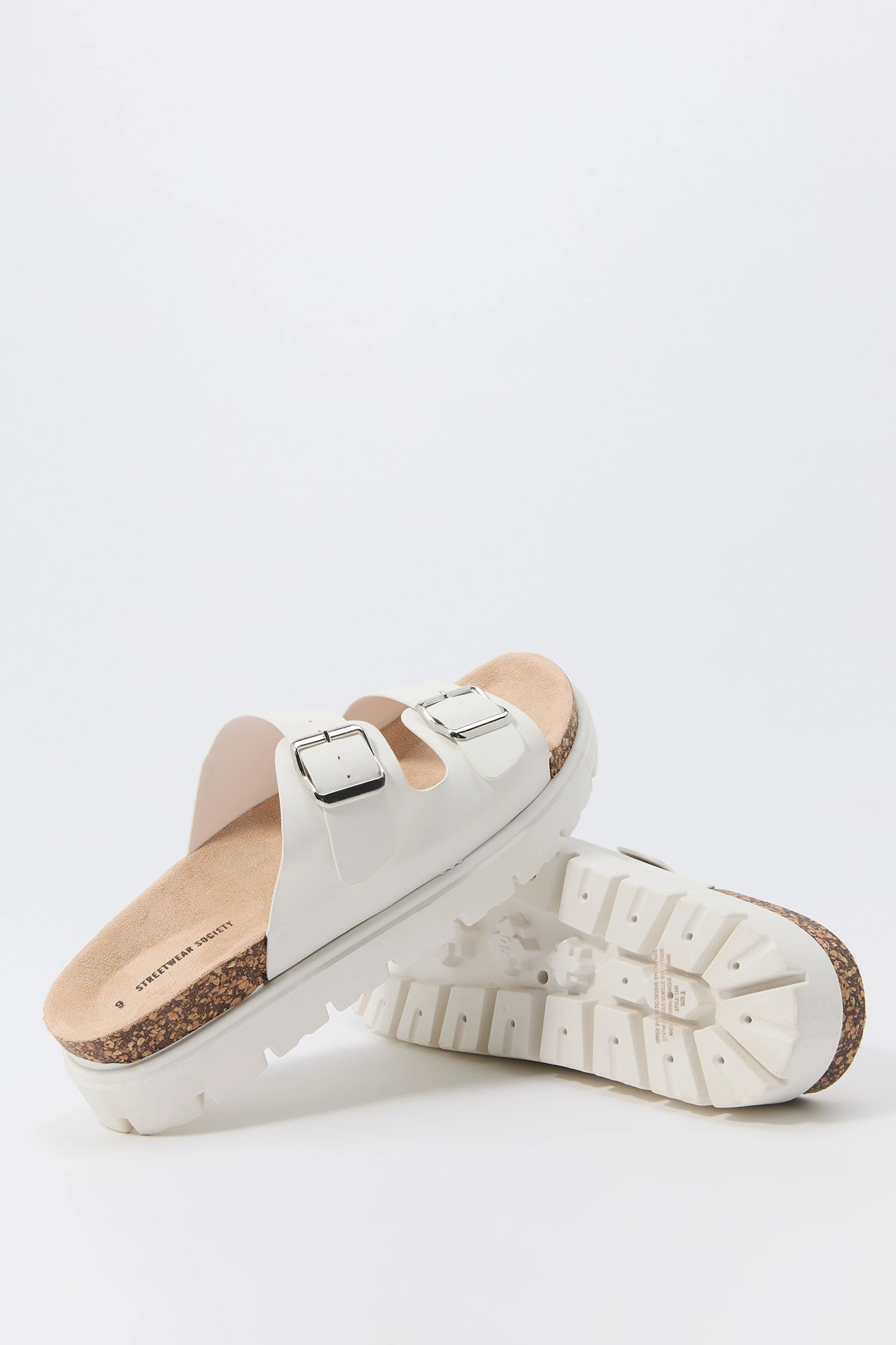 Buckled Platform Cork Sandal