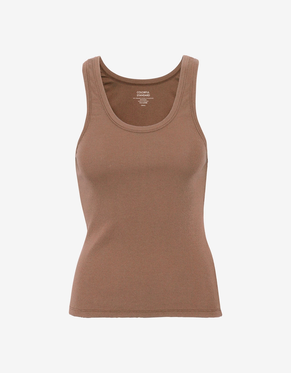 COLORFUL STANDARD - CAMISOLE COTELÉ - SAHARA CAMEL