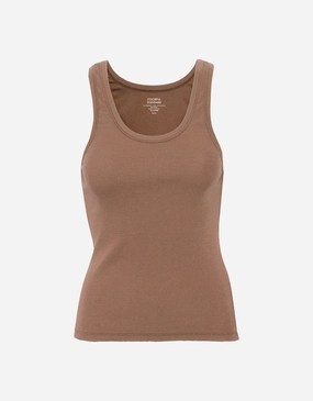 COLORFUL STANDARD - CAMISOLE COTELÉ - SAHARA CAMEL