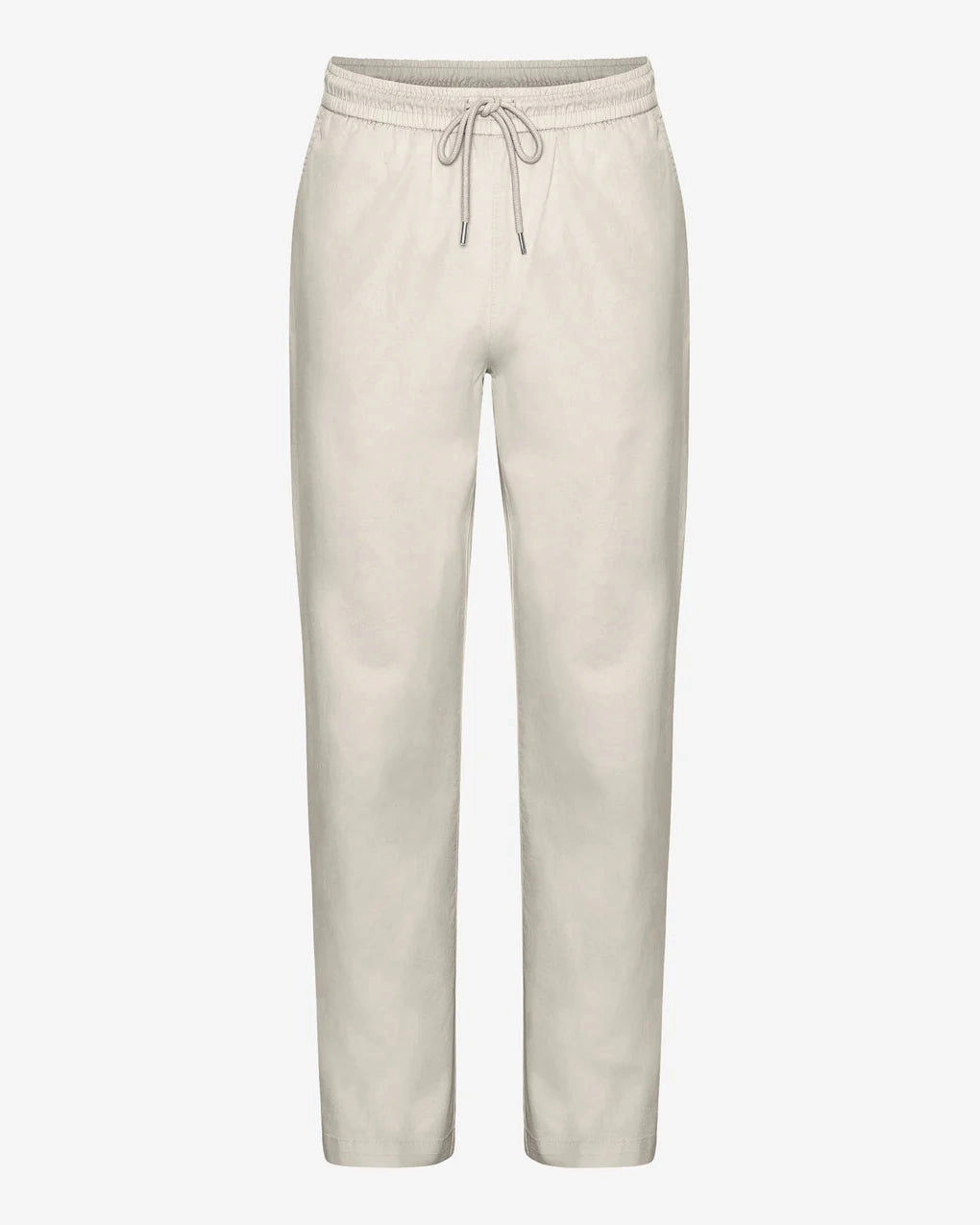 COLORFUL STANDARD - PANTALON TWILL - BLANC IVOIRE