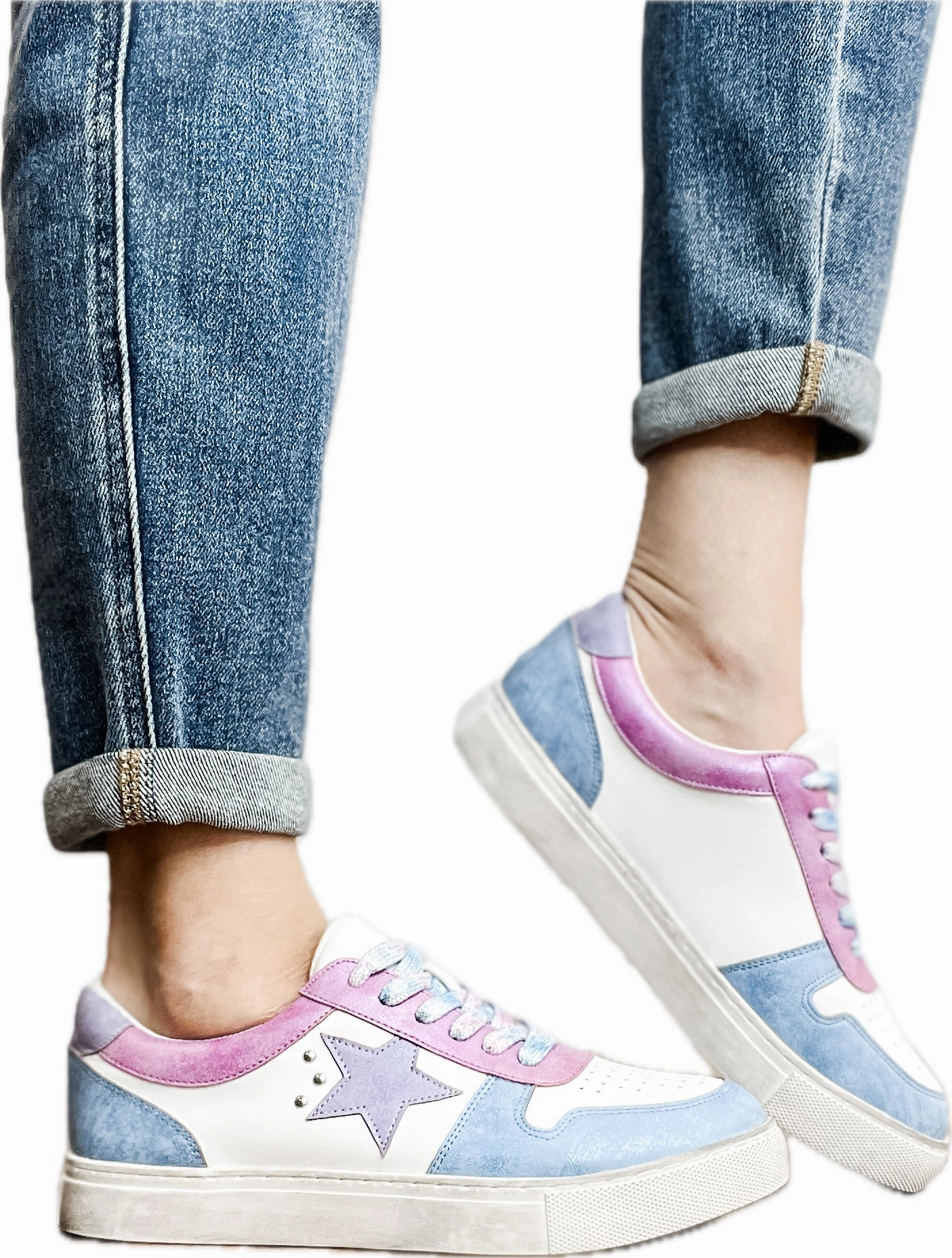 Corkys Constellation Tennis Shoes in Pastel Multi