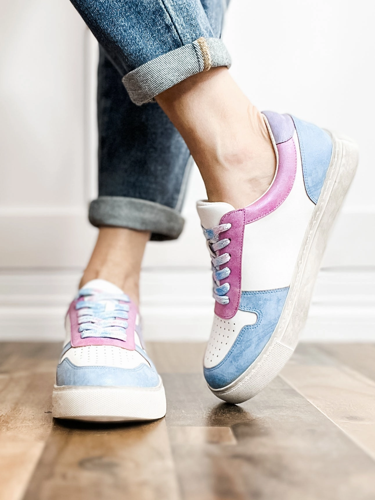 Corkys Constellation Tennis Shoes in Pastel Multi