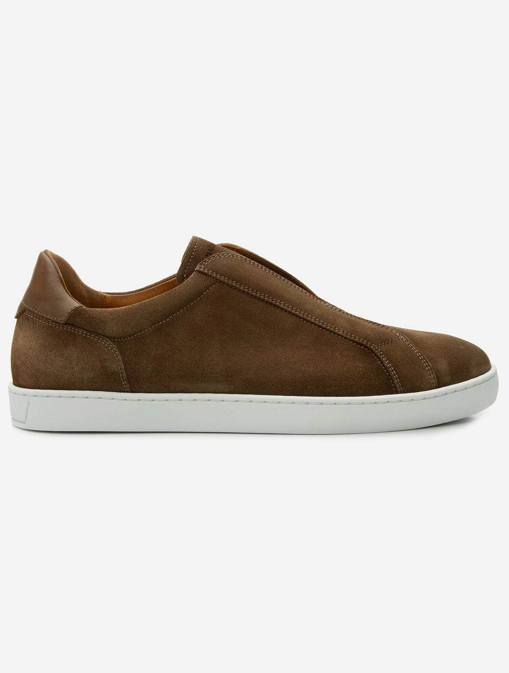 Cowes Suede Slip-On Sneaker Tan
