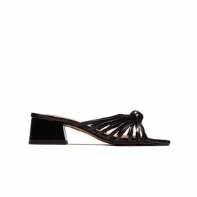 Damira Black Leather