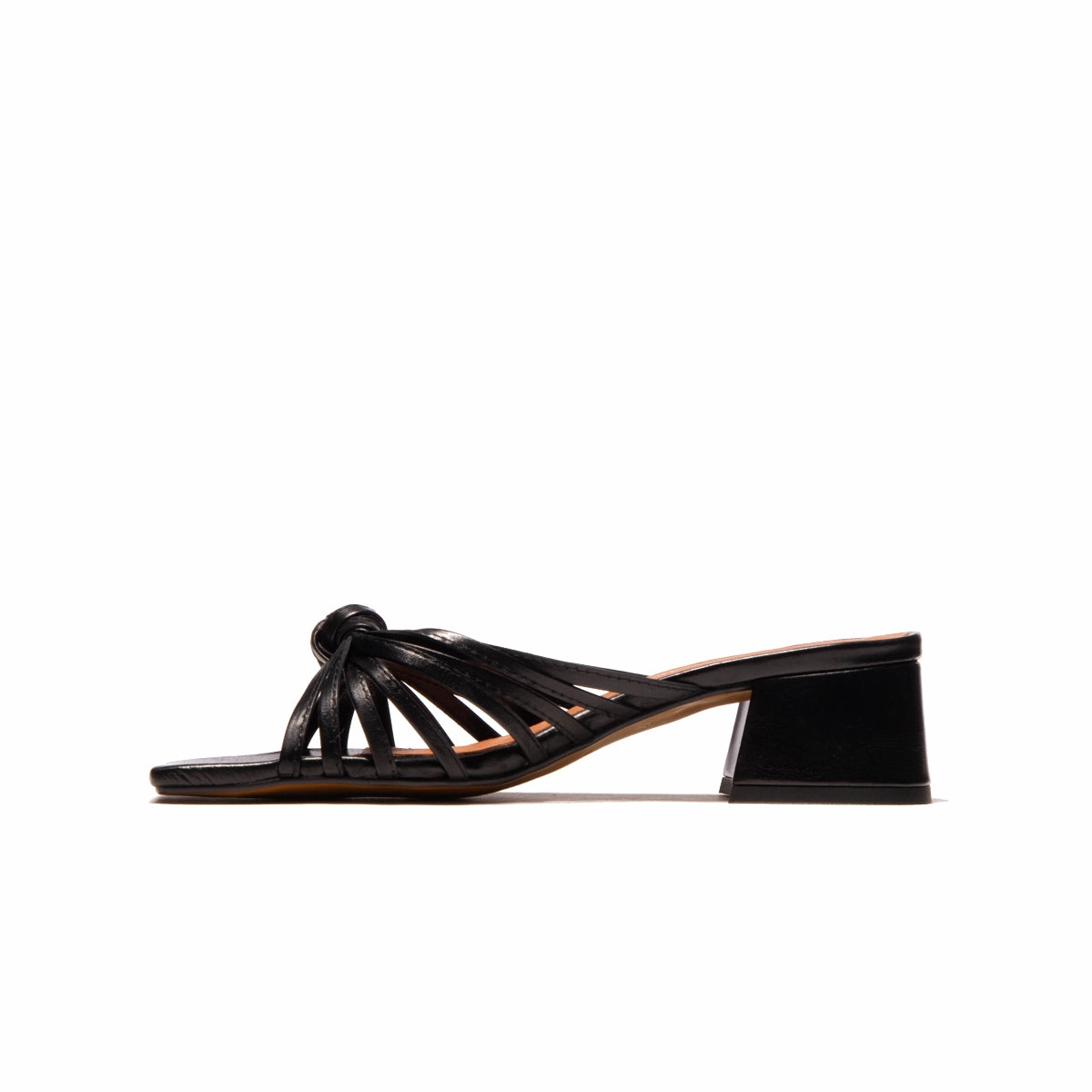 Damira Black Leather