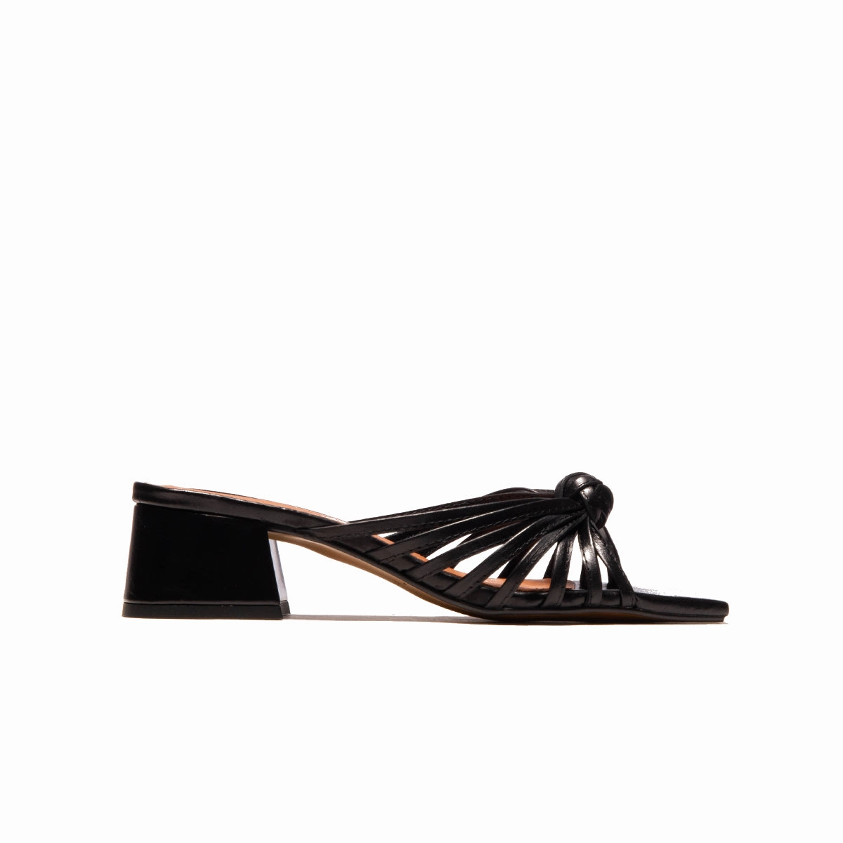 Damira Black Leather