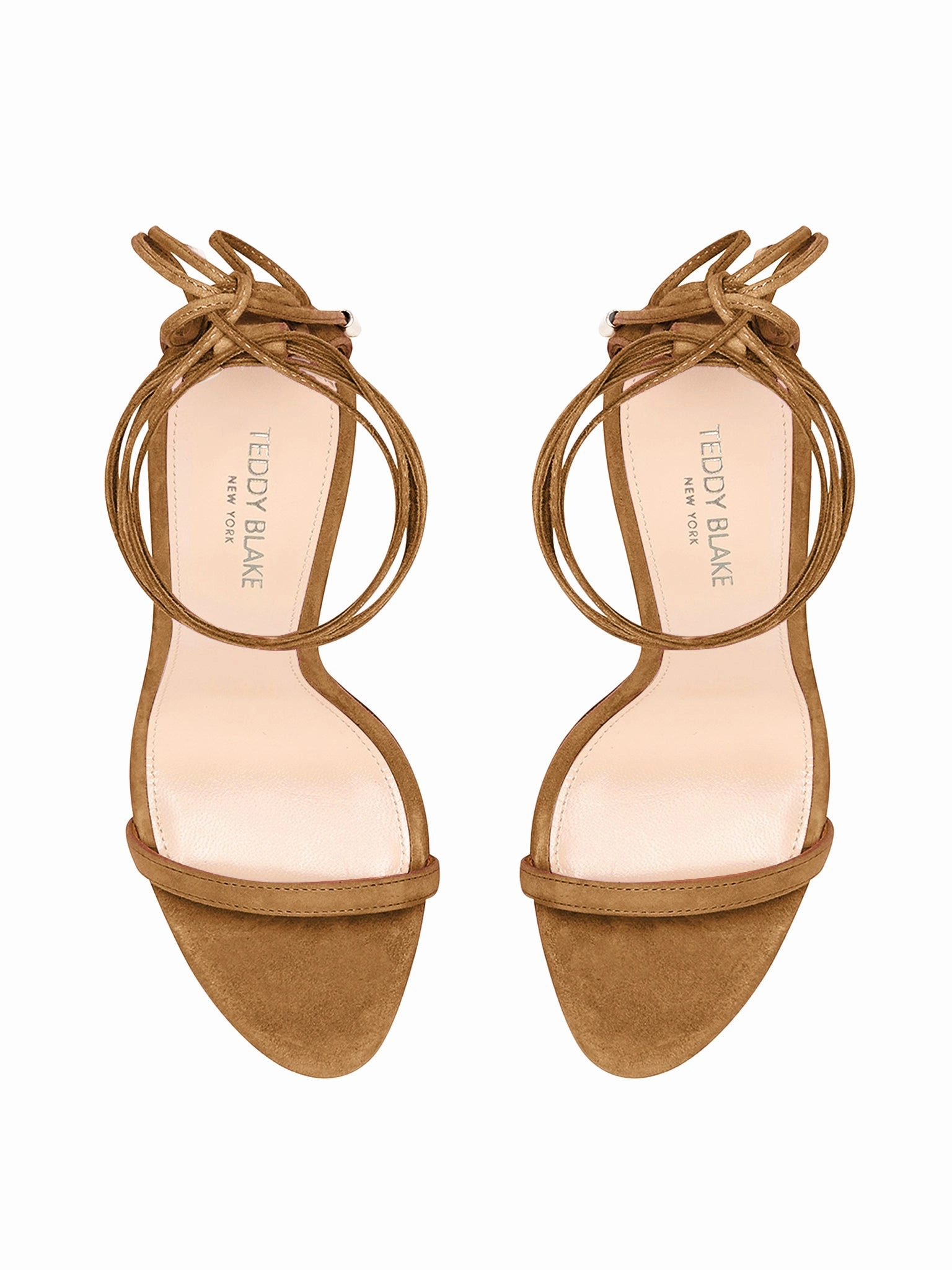 Emma Suede Sandals - Camel