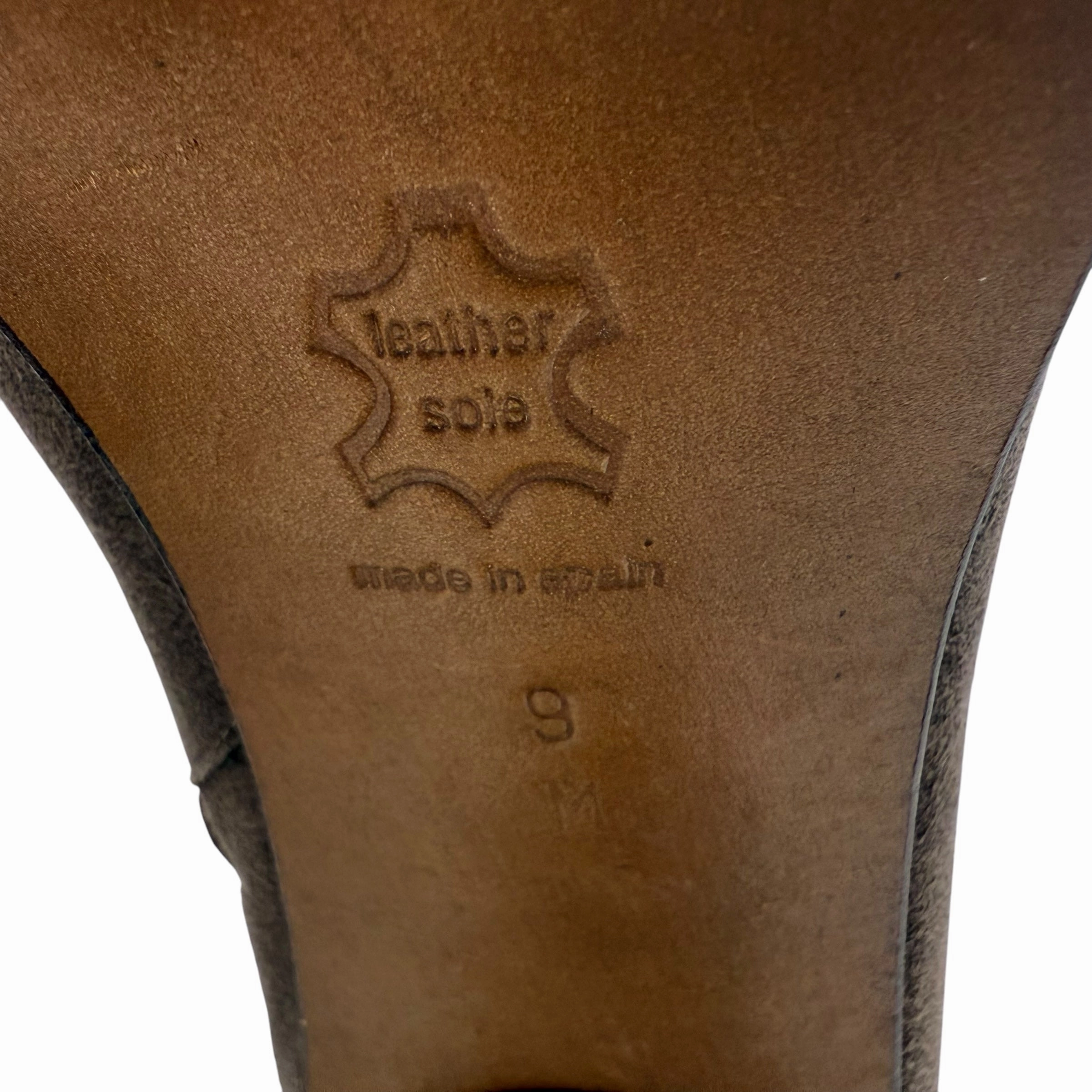Floral Appliqué Suede Tall Boots By Sesto Meucci In Brown, Size: 9