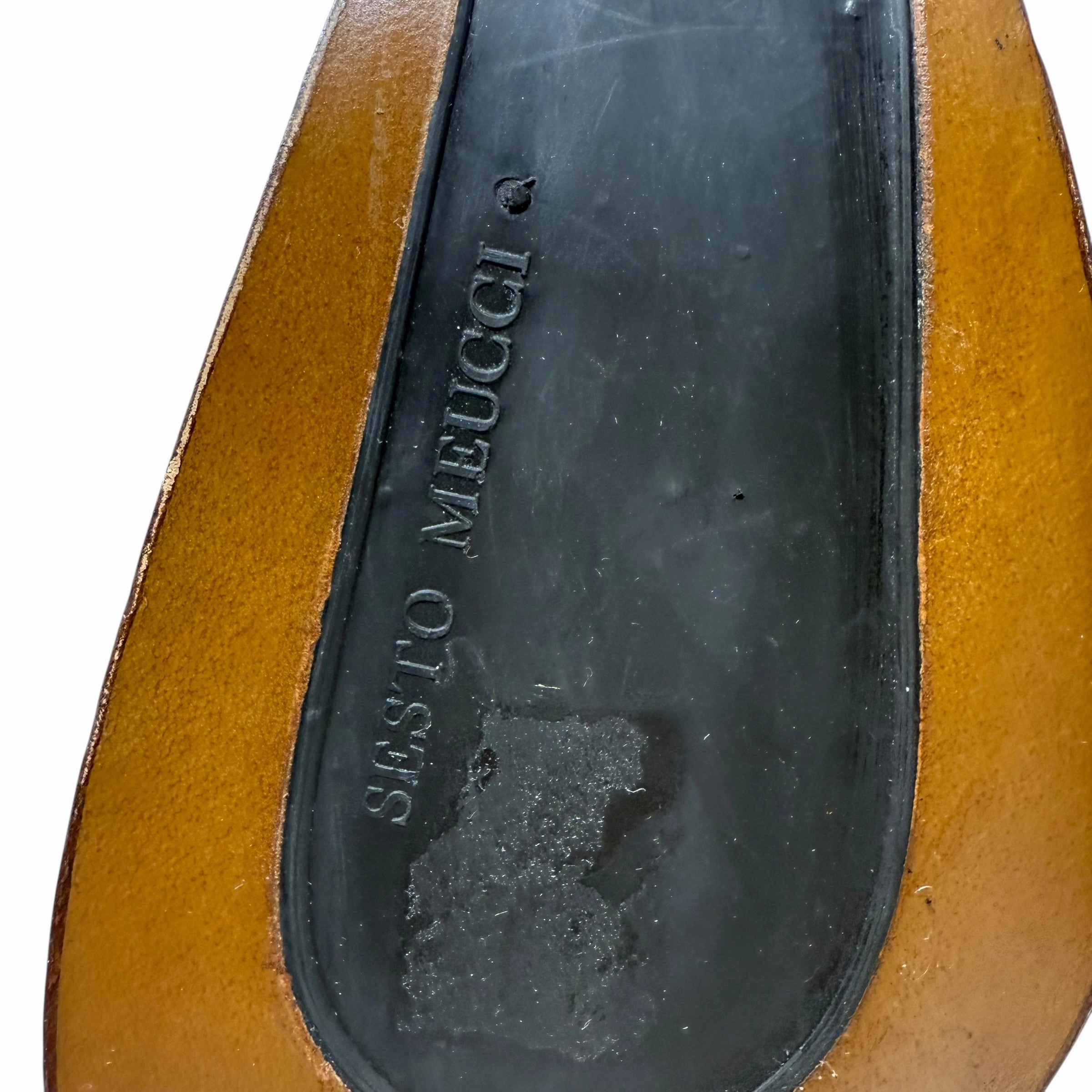 Floral Appliqué Suede Tall Boots By Sesto Meucci In Brown, Size: 9