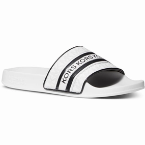 Gilmore Womens Striped Man Made Slide Sandals