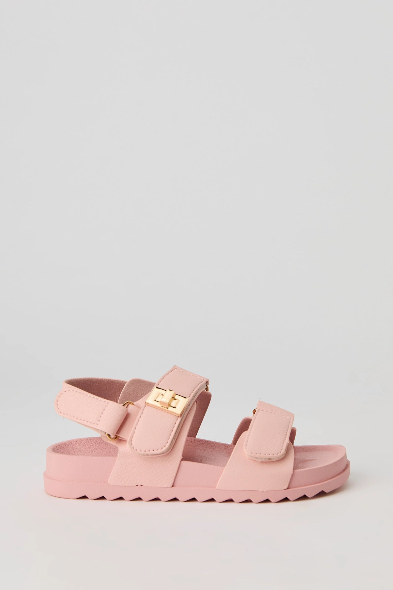 Girls Velcro Platform Sandal