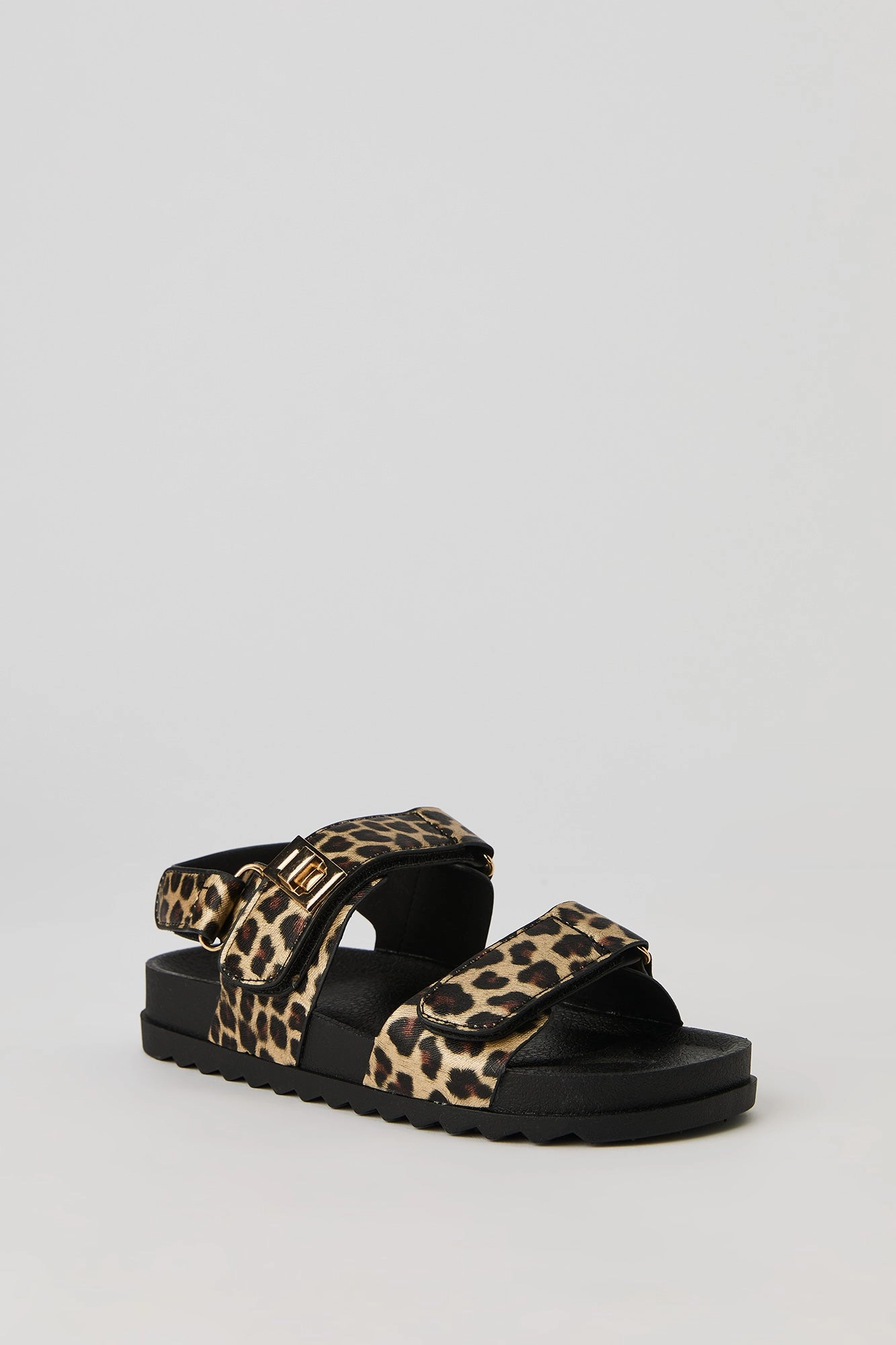 Girls Velcro Platform Sandal
