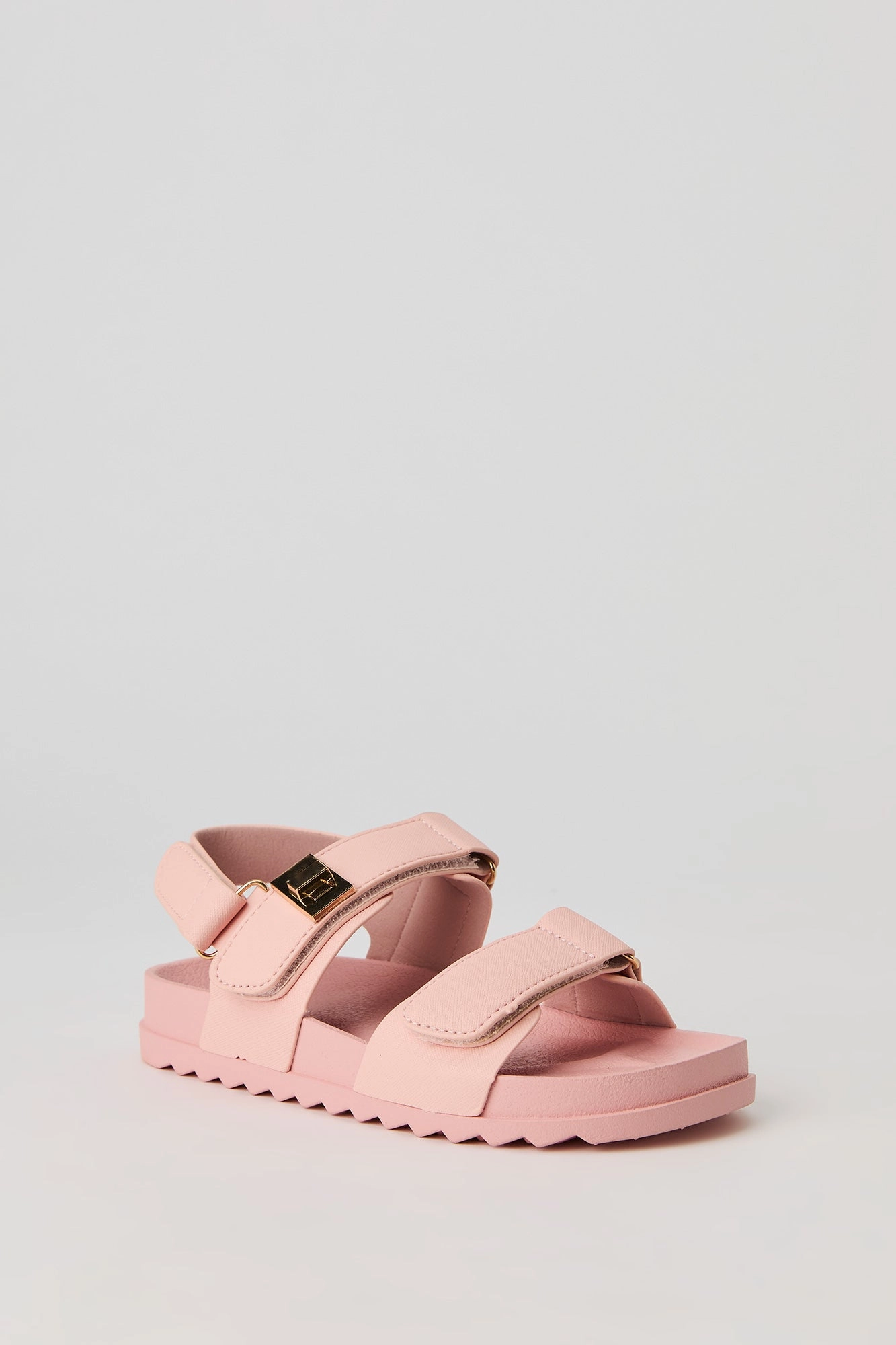 Girls Velcro Platform Sandal