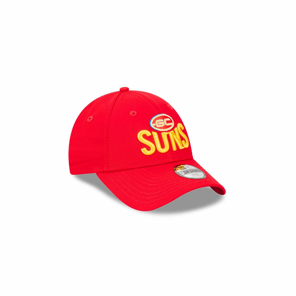 Gold Coast Suns AFL Supporter 2024 Kids 9FORTY Cloth Strap