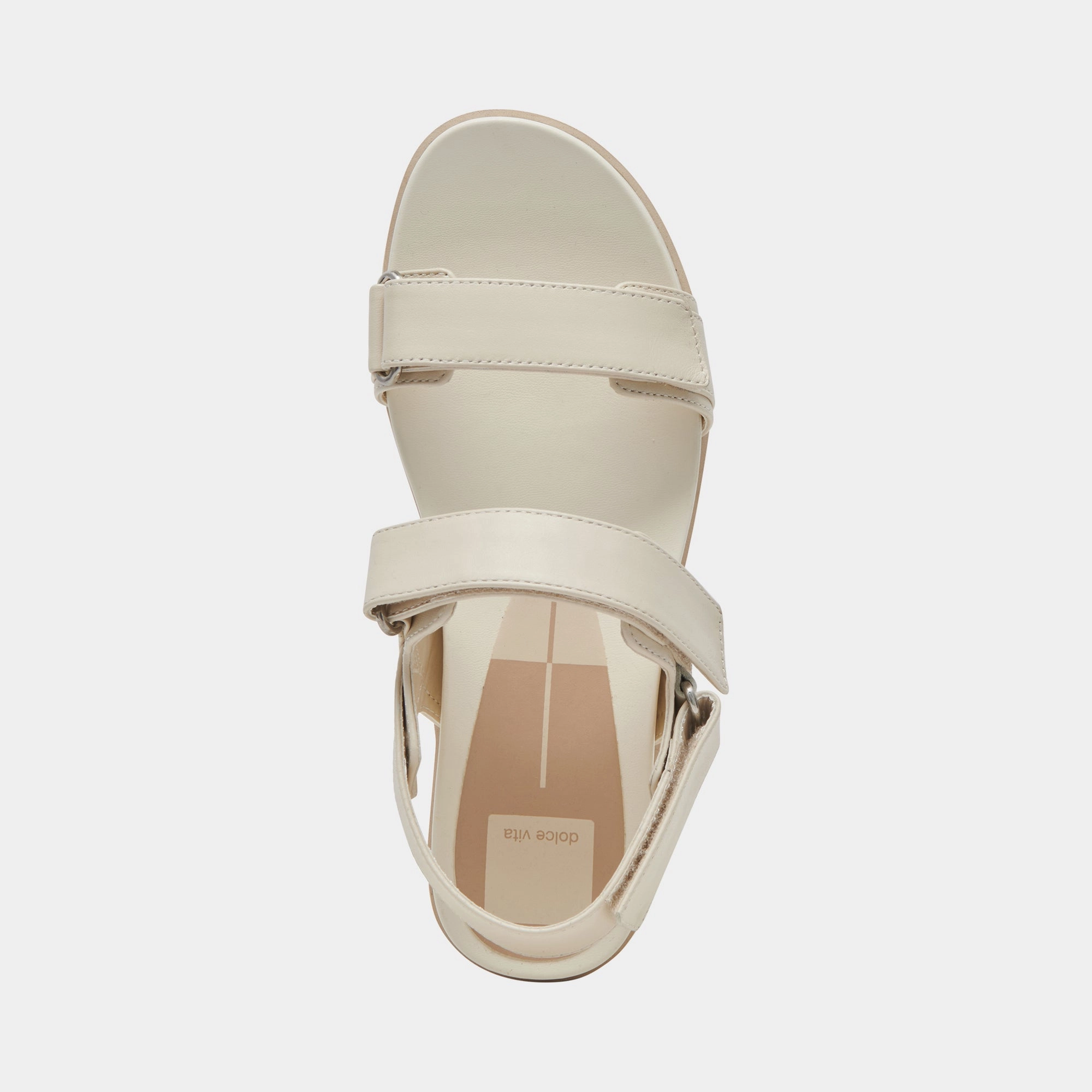 IZAK SANDALS IVORY LEATHER