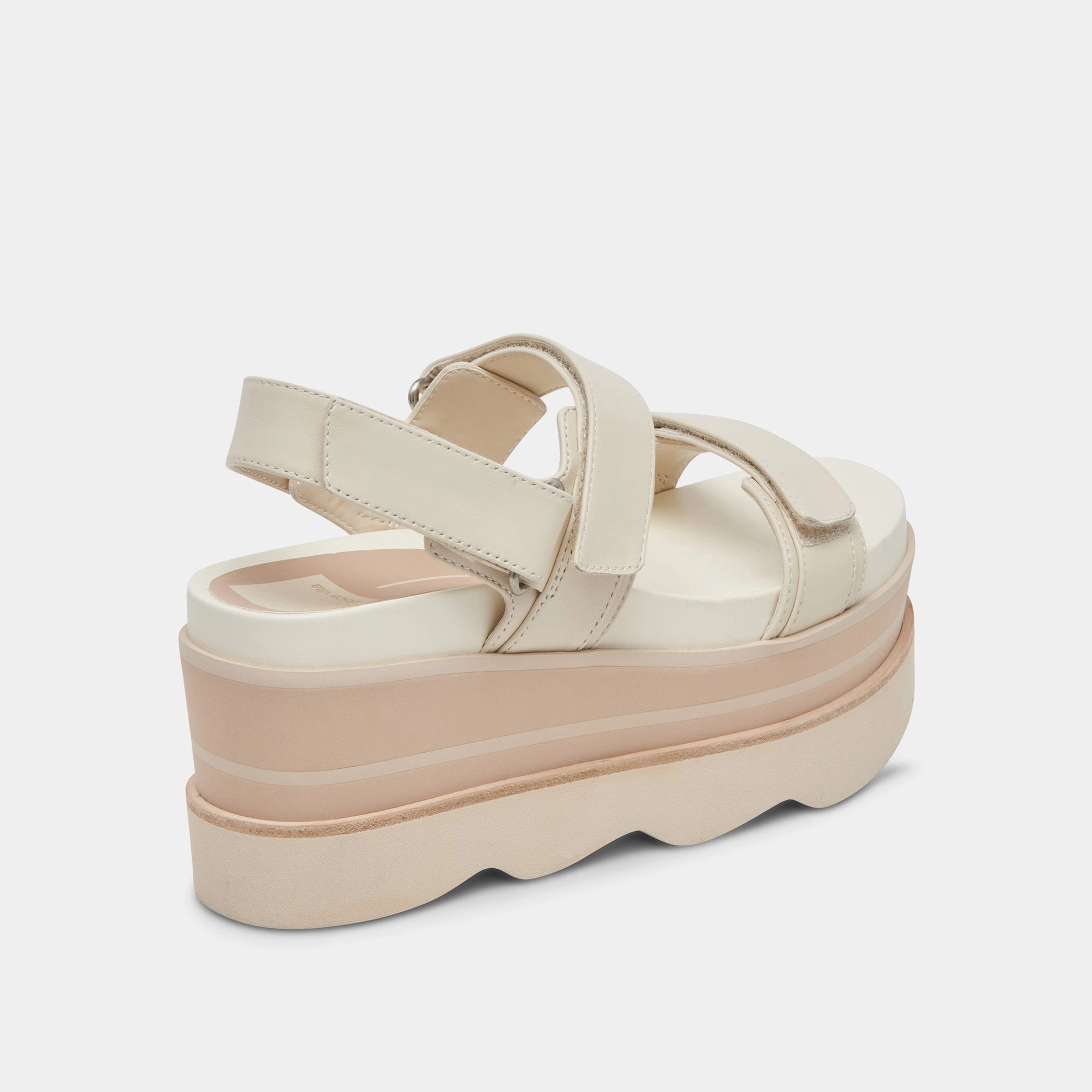 IZAK SANDALS IVORY LEATHER