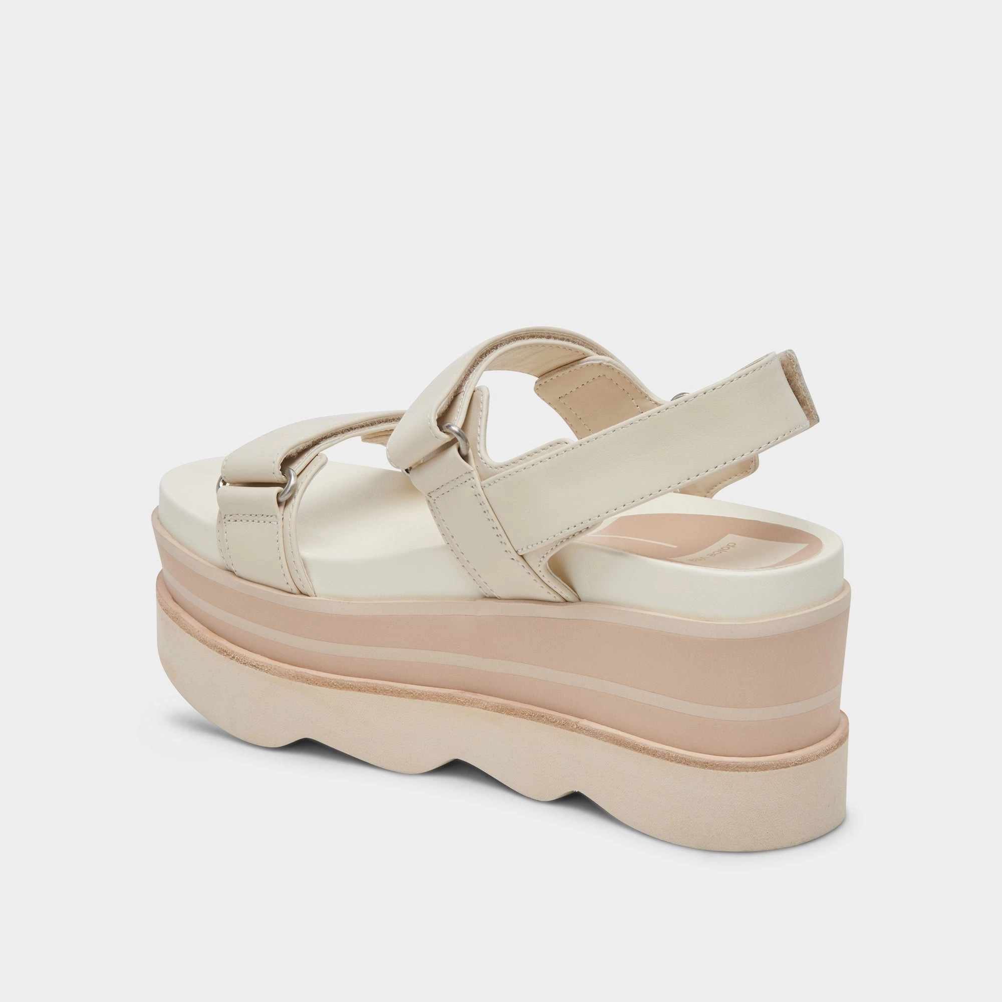 IZAK SANDALS IVORY LEATHER