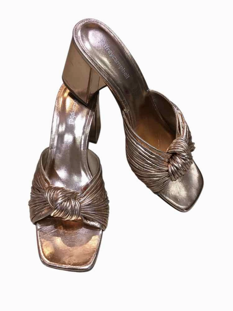 Jeffrey Campbell Rose Gold Size 10 Sandals