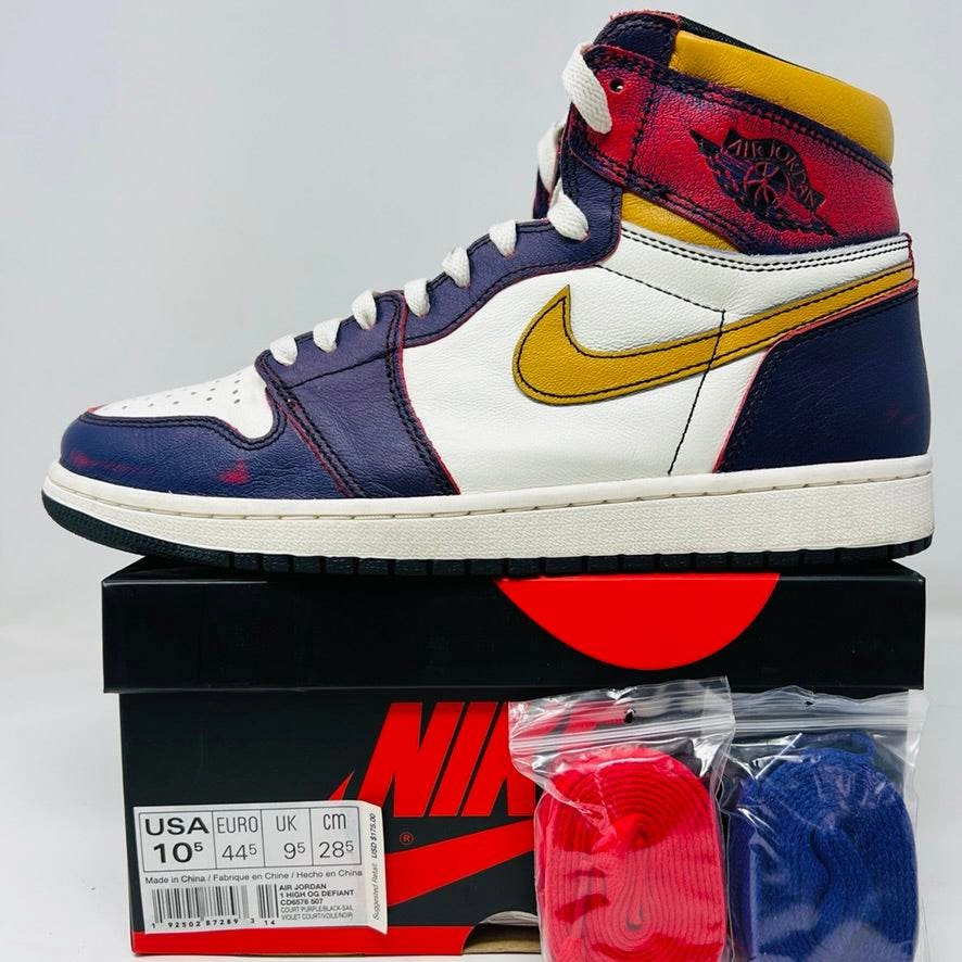 Jordan 1 Retro High OG Defiant SB LA to Chicago
