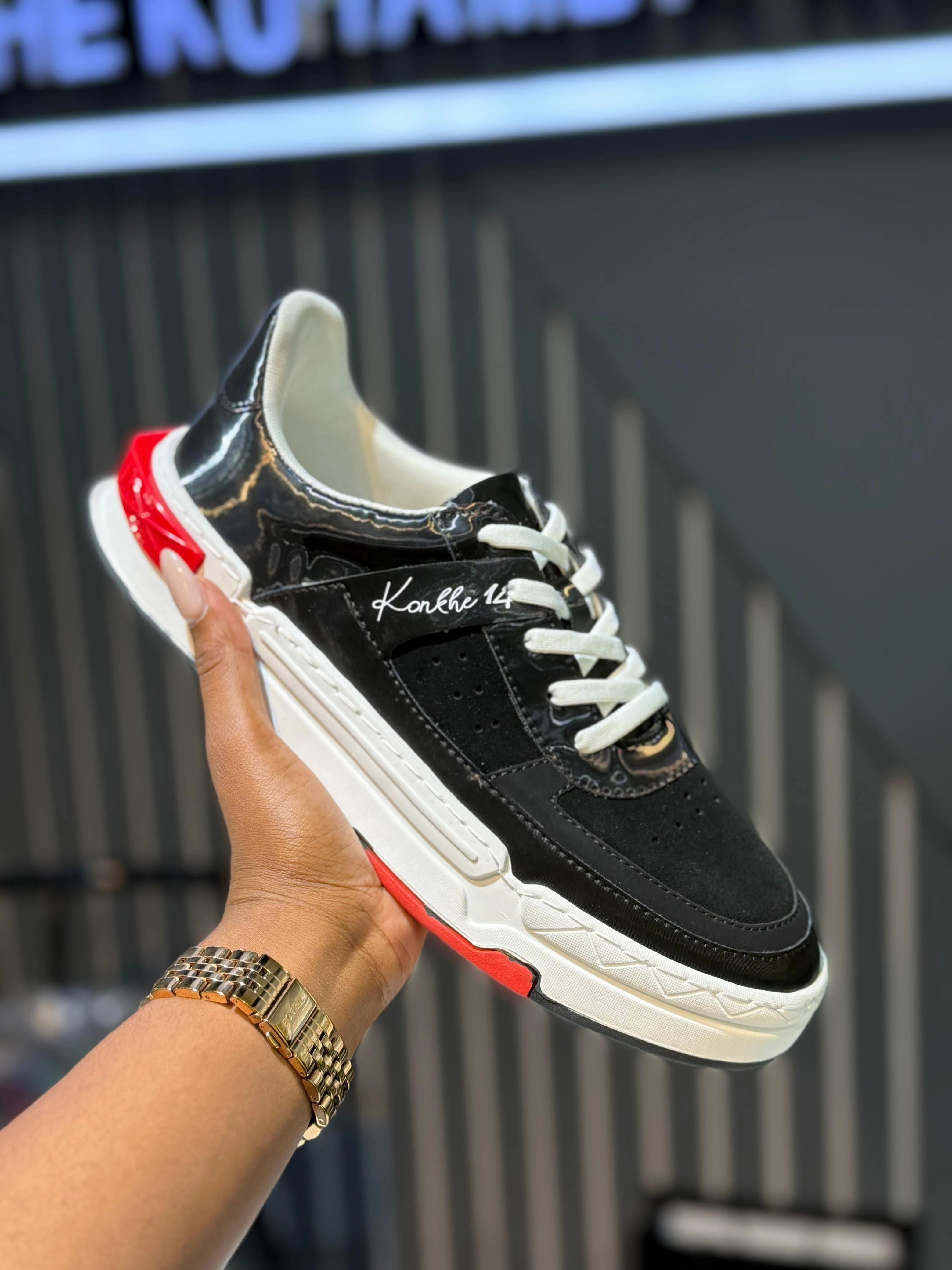 Konkhe 14 Somnyama High-end Sneakers