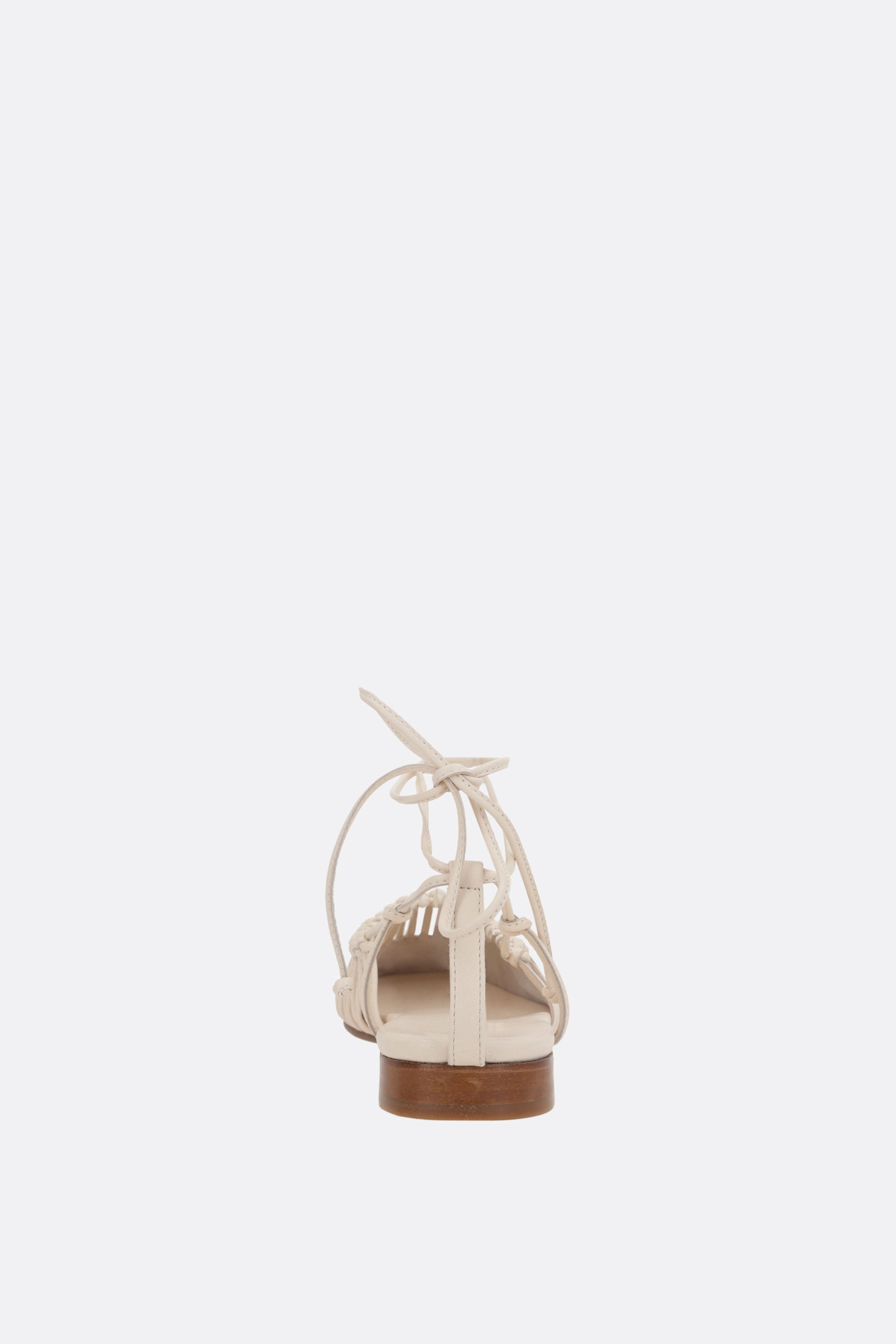 Mantera flat sandals in nappa
