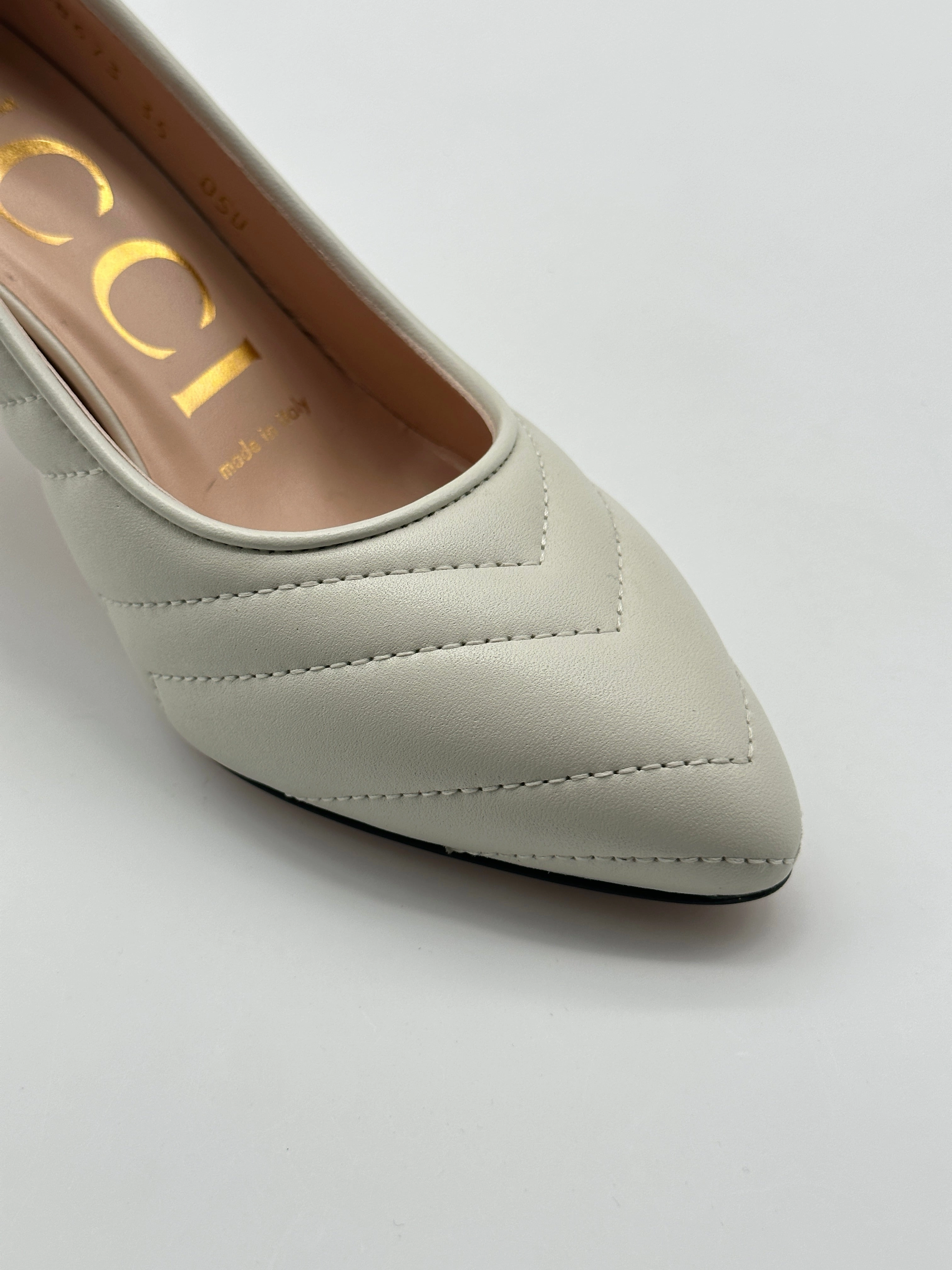 Matellassé Heels