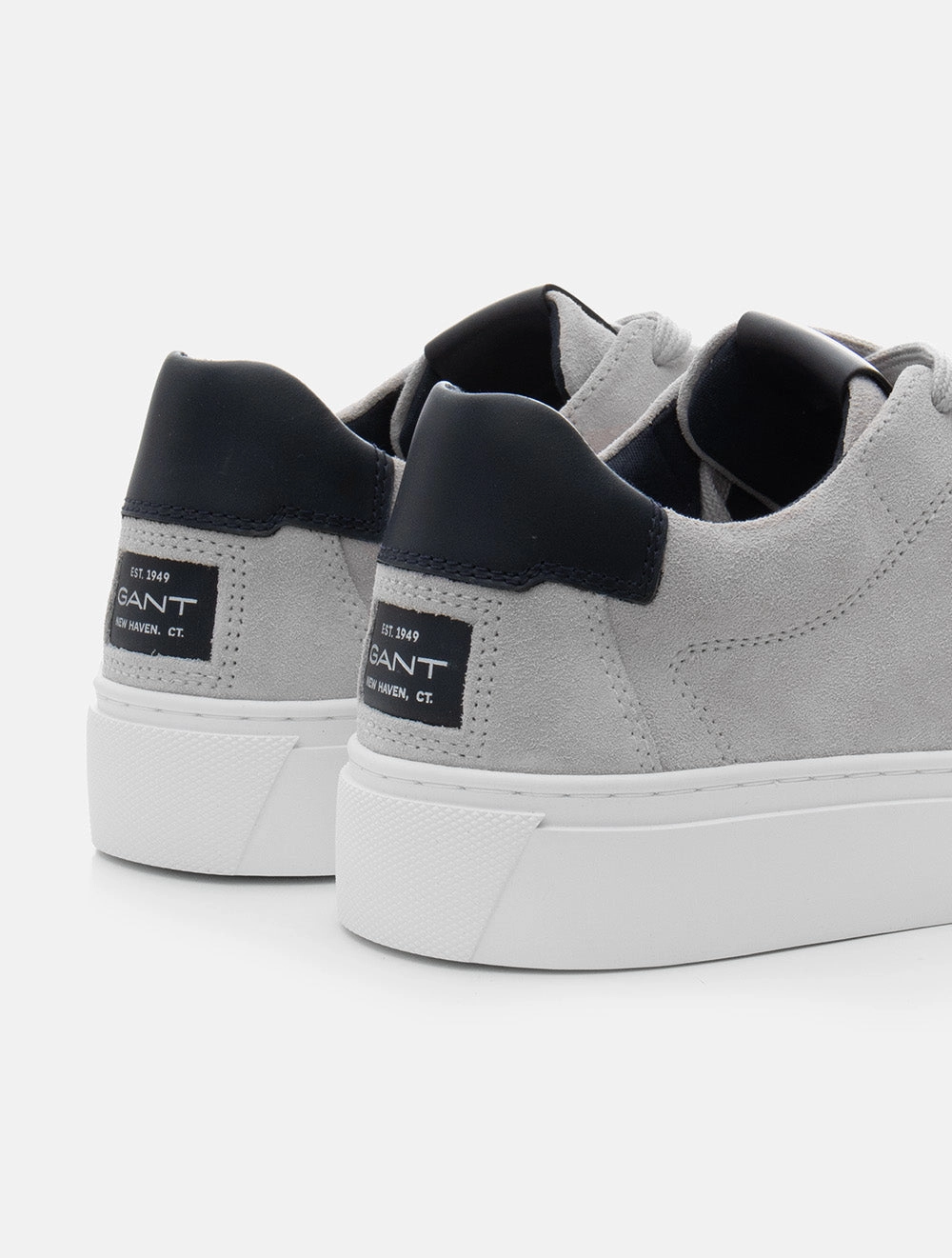 Mc Julien Suede Sneaker Light Grey/Marine