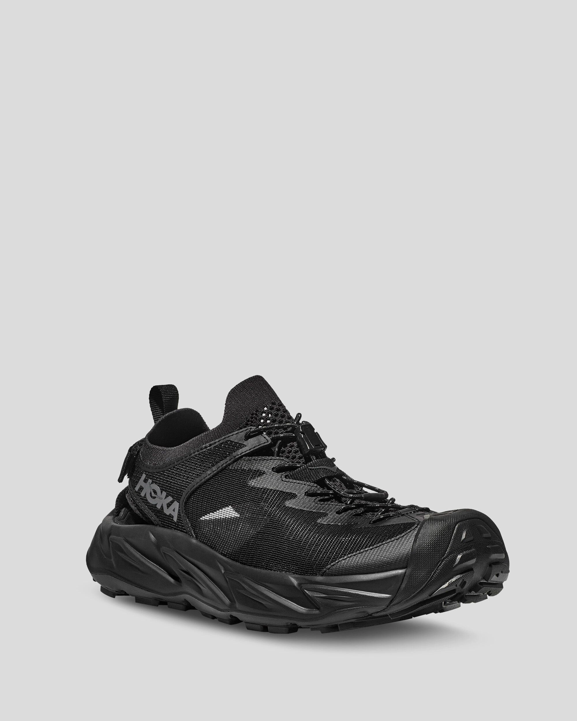 Men's Hoka Hopara Sandals - Black