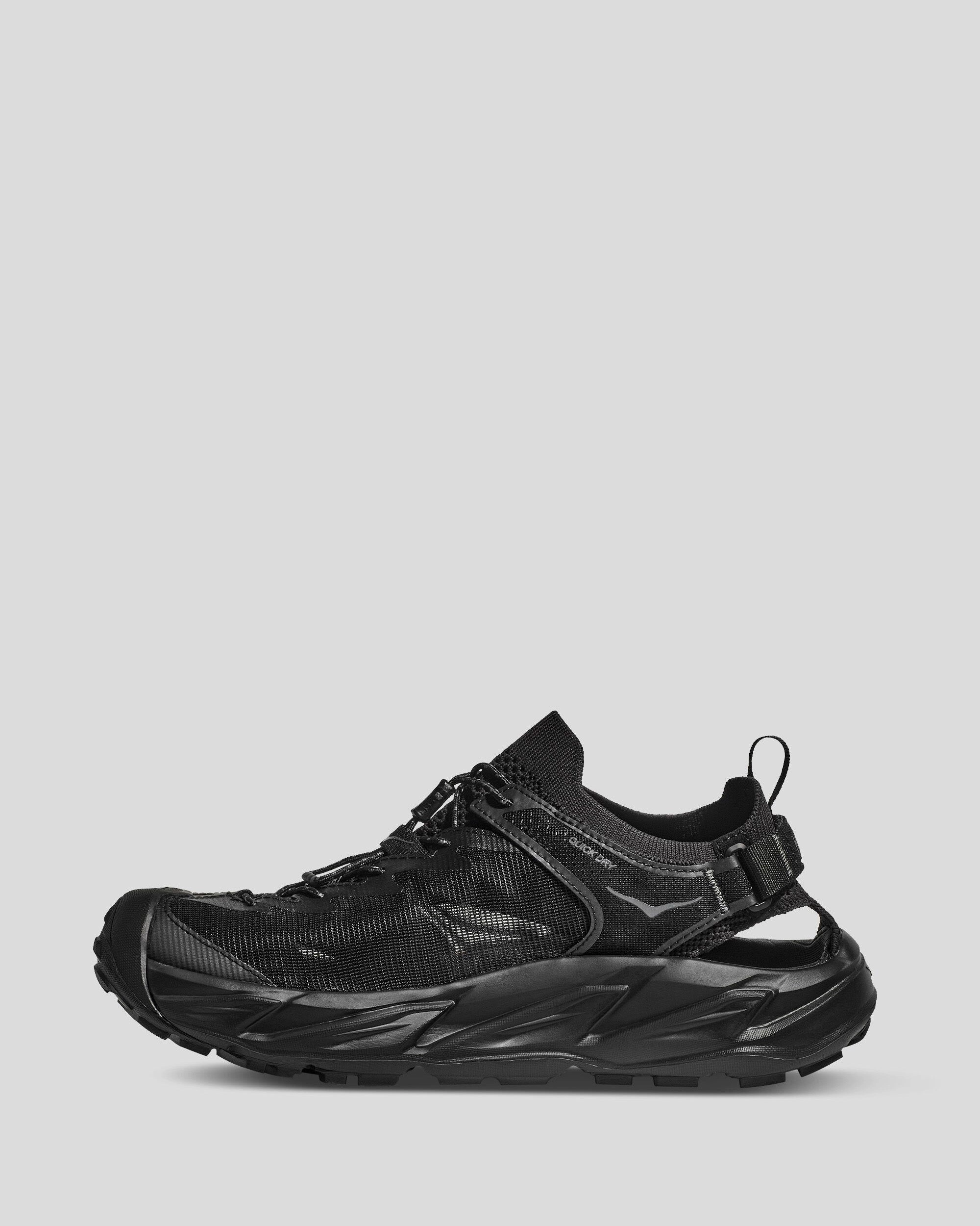 Men's Hoka Hopara Sandals - Black