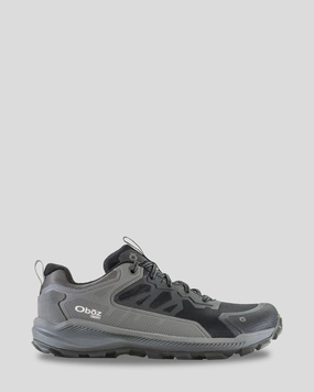 Men's Oboz Katabatic Low Waterproof Hiking Shoes - Charcoal
