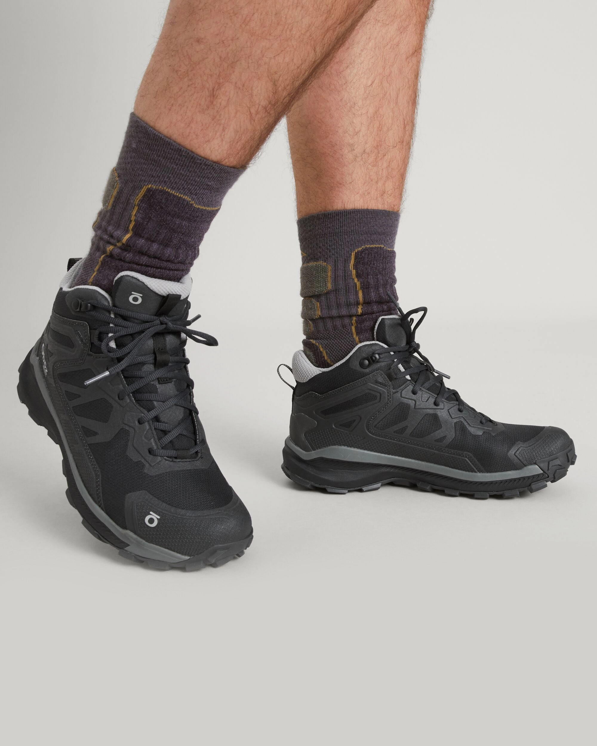 Men's Oboz Katabatic Waterproof Mid Hiking Boots - Black Sea