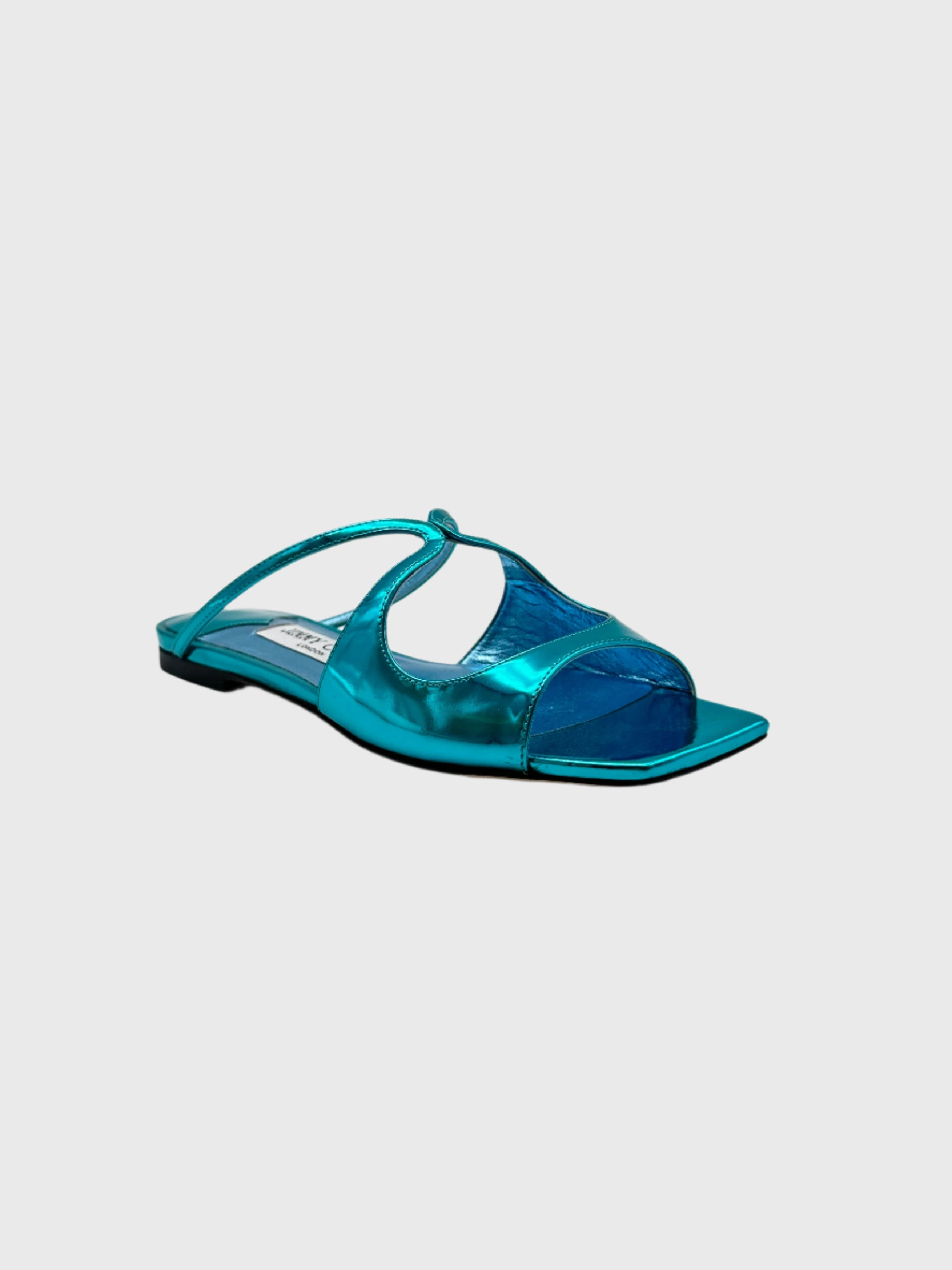Metallic Sandals