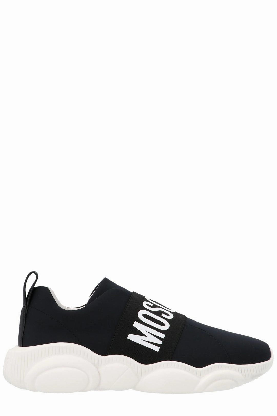 Moschino Logo Print Low-Top Sneakers
