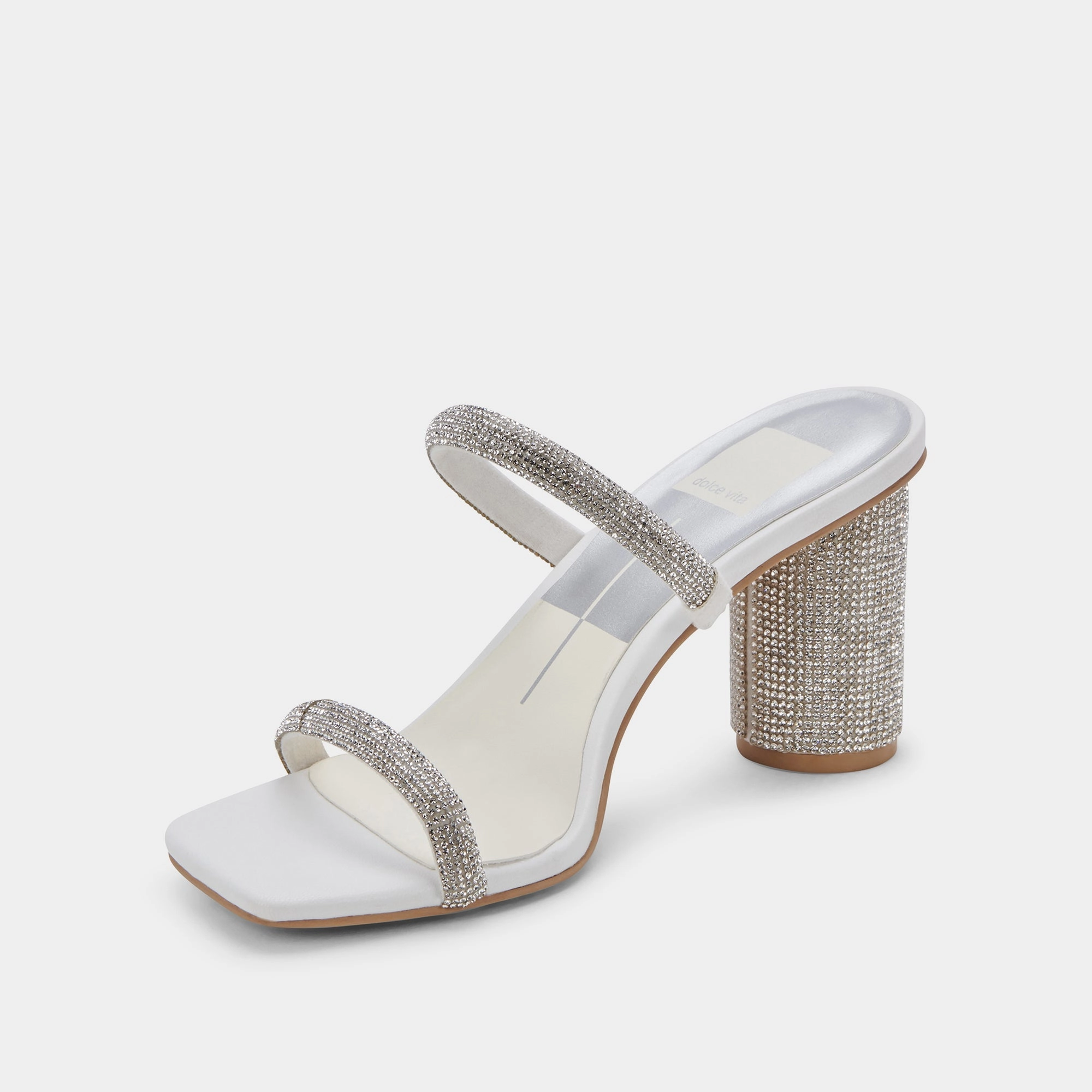 NOLES RHINESTONE HEELS CRYSTAL RHINESTONE - re:vita