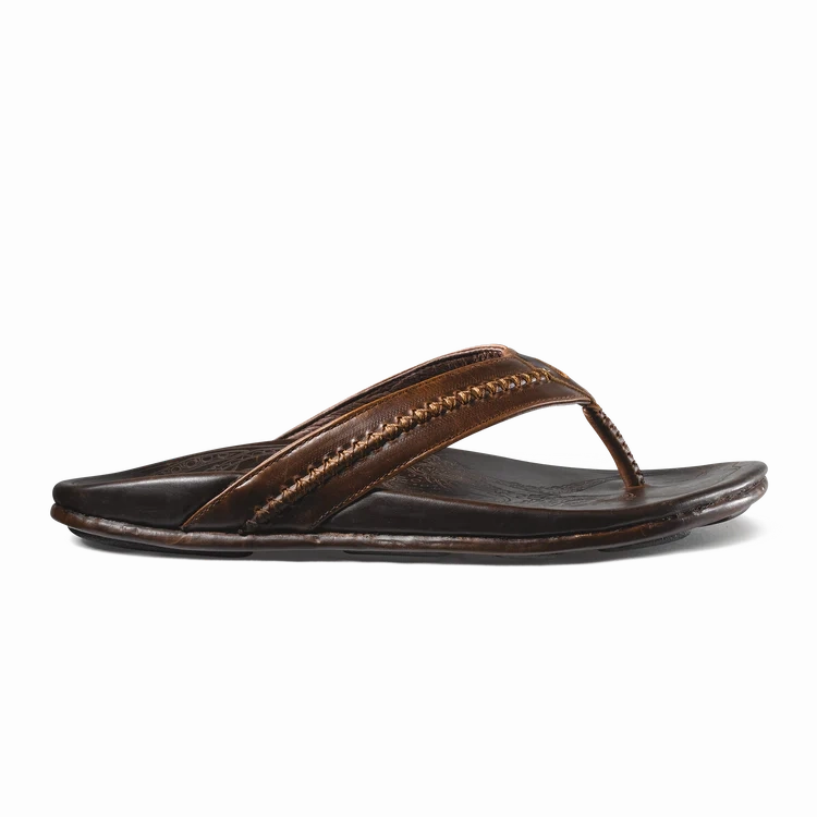 Olukia Men's Leather Sandals Mea Ola